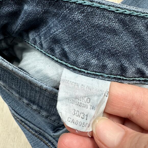 Silver Jeans Aiko Bootcut Flare Mid Rise Cowgirl Core Casual Denim Jeans 30 - Picture 12 of 16